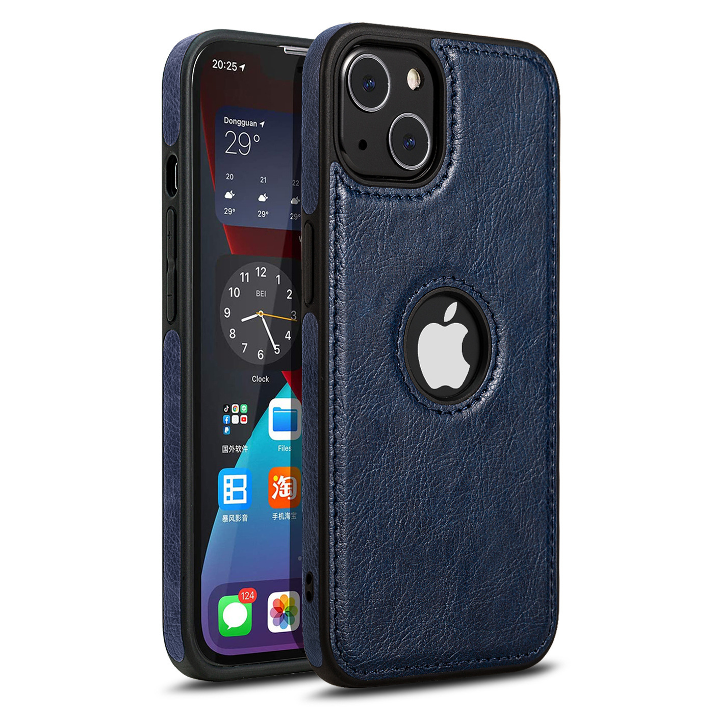 iPhone cover/case :Business Leather Texture Phone Case for iPhone 17 Pro Max/16, Shockproof Anti-Scratch Cover for iphone 15/iphone 14/iphone 13/12/11
