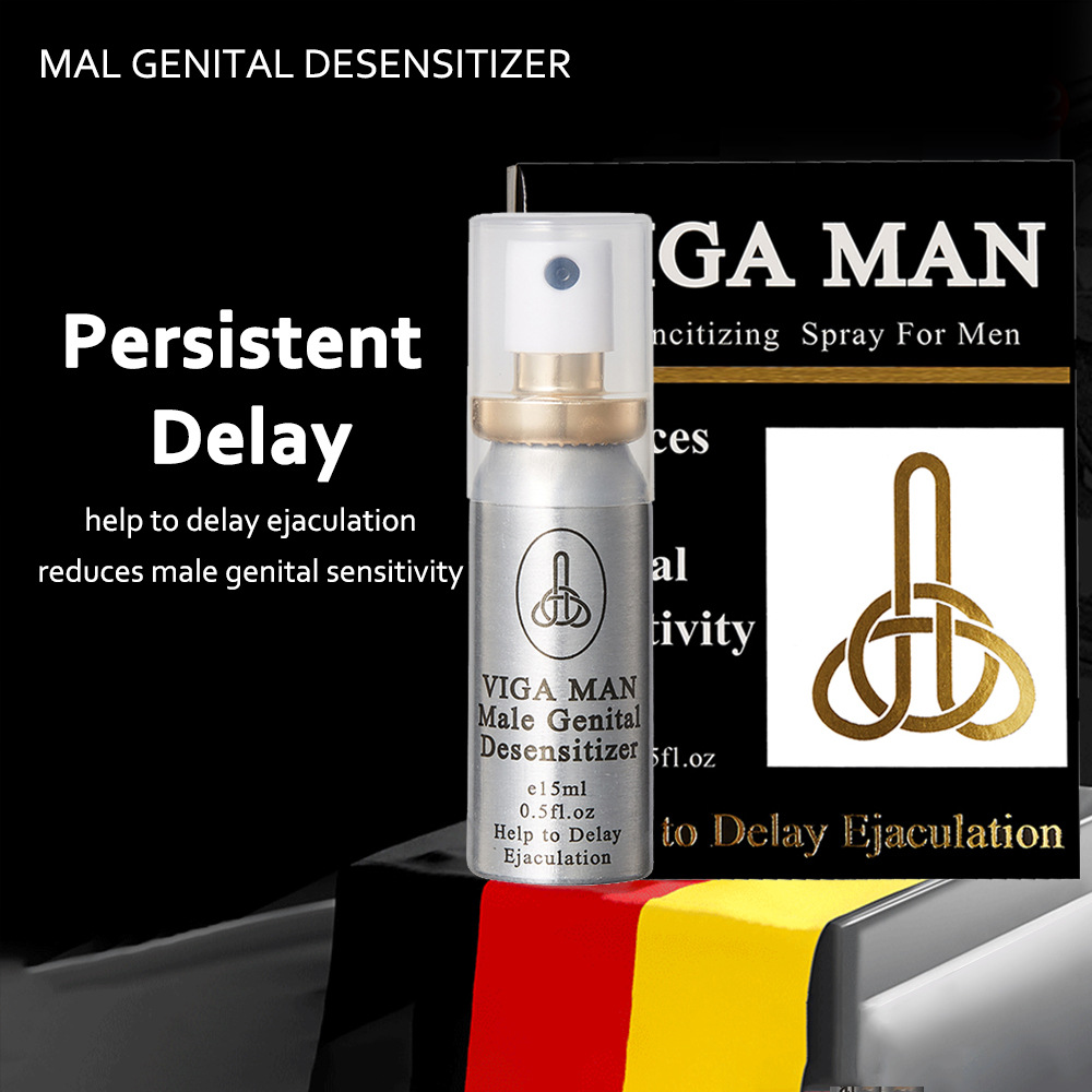 VIGA MAN Male Desensitizing Delay Spray 15ml Gentle Intimate Care Spray for Men