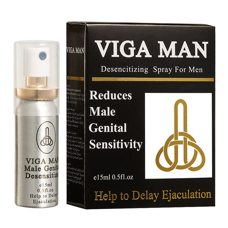 VIGA MAN Male Desensitizing Delay Spray 15ml Gentle Intimate Care Spray for Men
