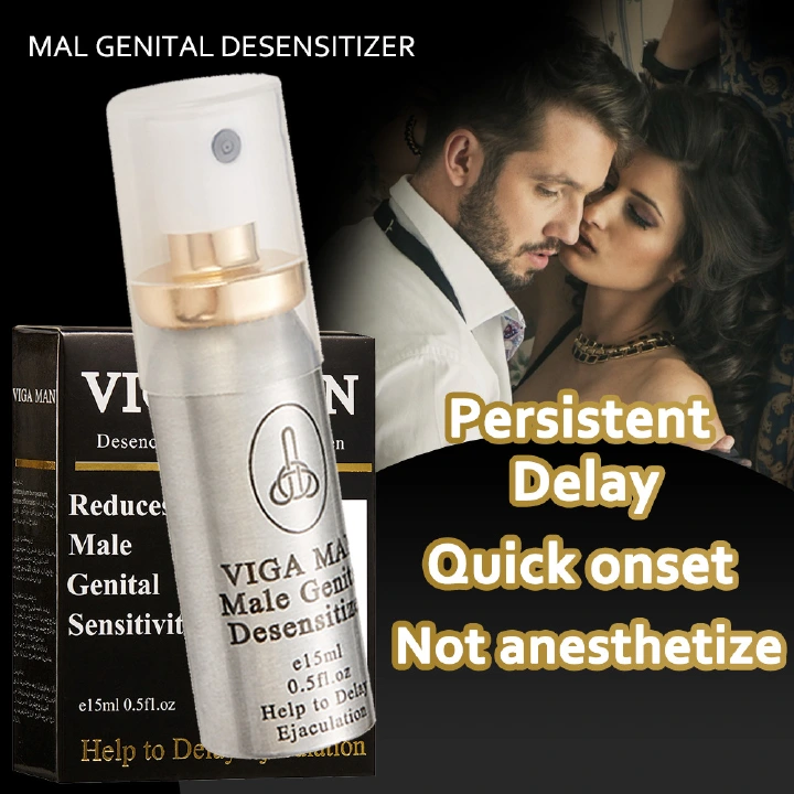 VIGA MAN Male Desensitizing Delay Spray 15ml Gentle Intimate Care Spray for Men