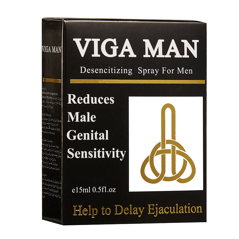 VIGA MAN Male Desensitizing Delay Spray 15ml Gentle Intimate Care Spray for Men