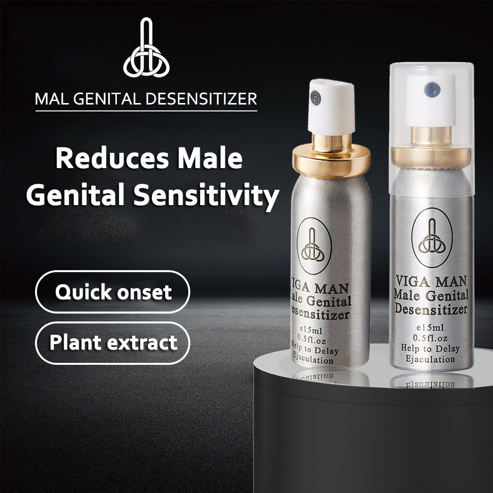 VIGA MAN Male Desensitizing Delay Spray 15ml Gentle Intimate Care Spray for Men