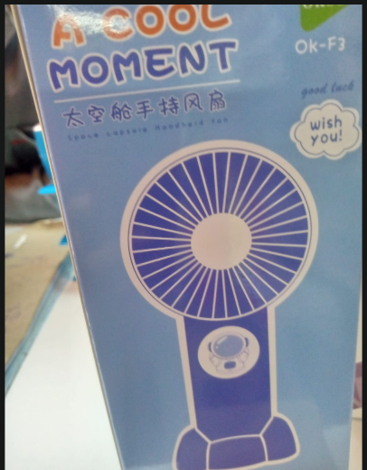 Fan USB Rechargeable Fan Suitable For Office Outdoor Household Appliances Mini Portable VentilateurPortable Hand Fan Cool Small USB Rechargeable Desk Mini Fans Local fast delivery