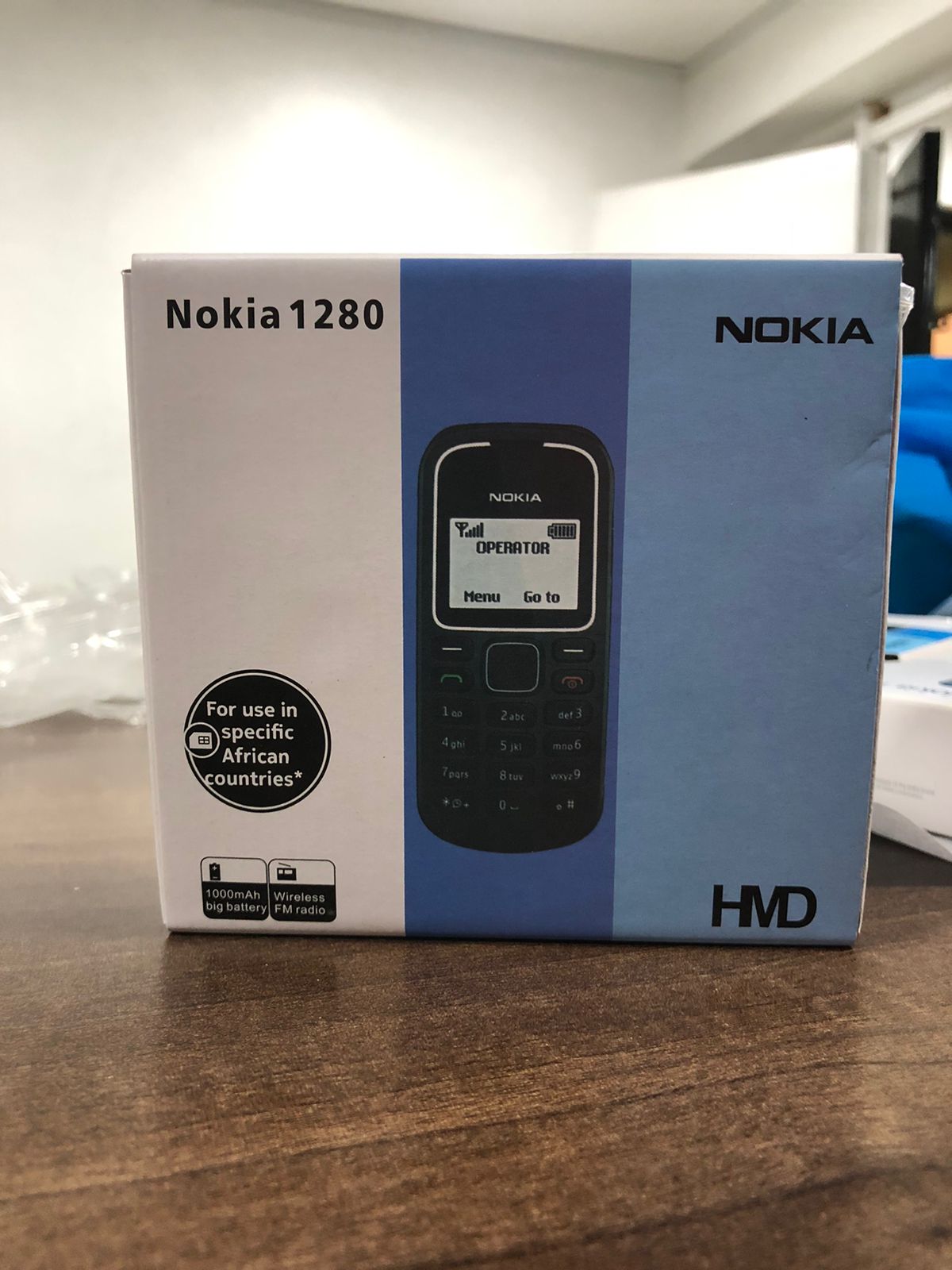 Original GSM mobile phone for NOKIA 1280HDM second hand cellphone keypad feature phone elder cheap mobile phone