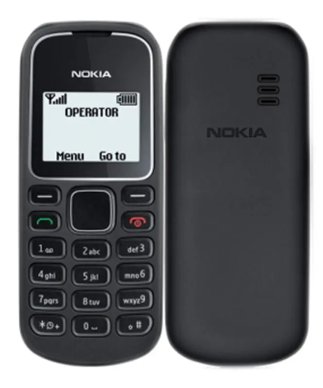 Original GSM mobile phone for NOKIA 1280HDM second hand cellphone keypad feature phone elder cheap mobile phone