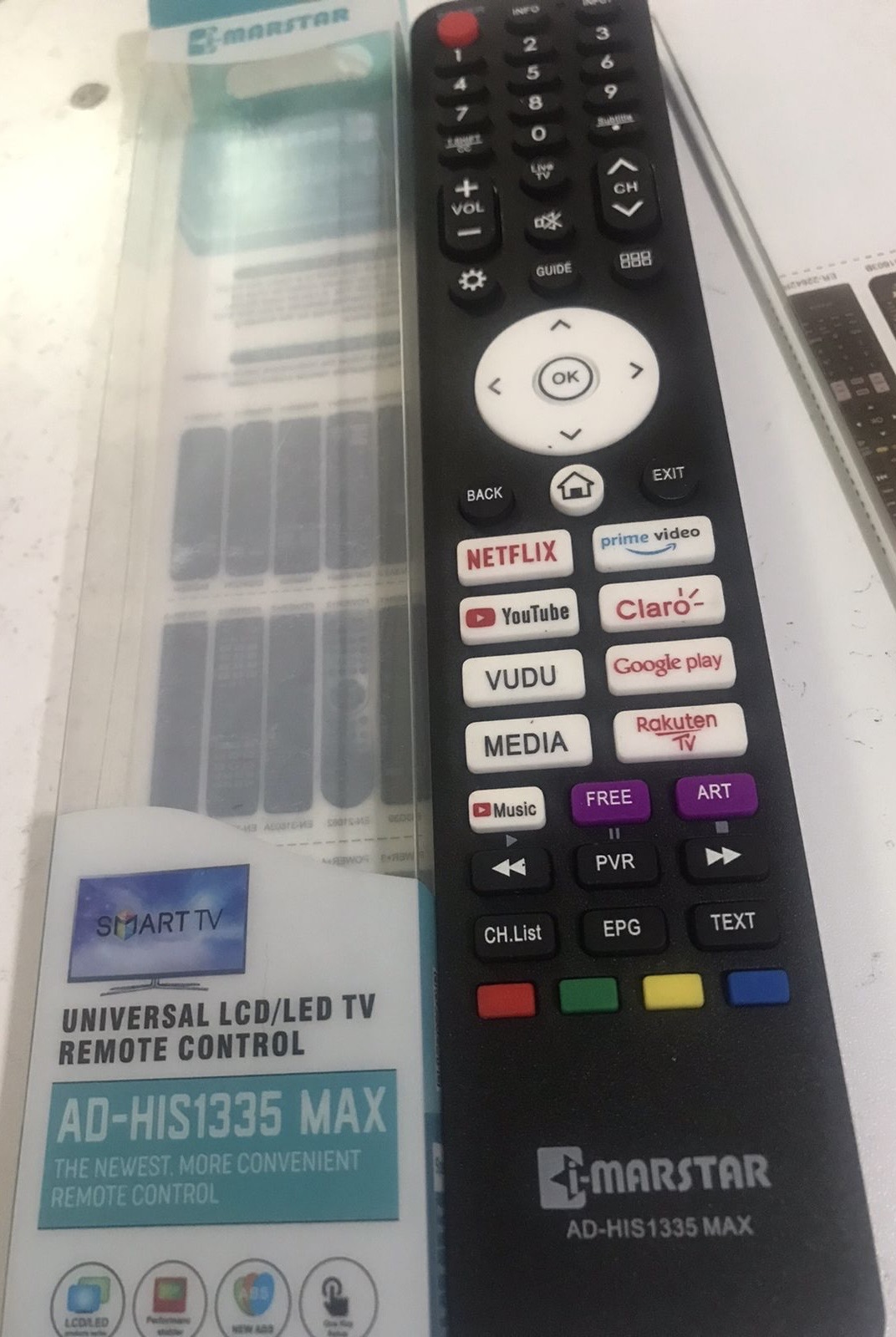 Hisense  Universal Smart TV Remote (compatible with all hisense TV’s)