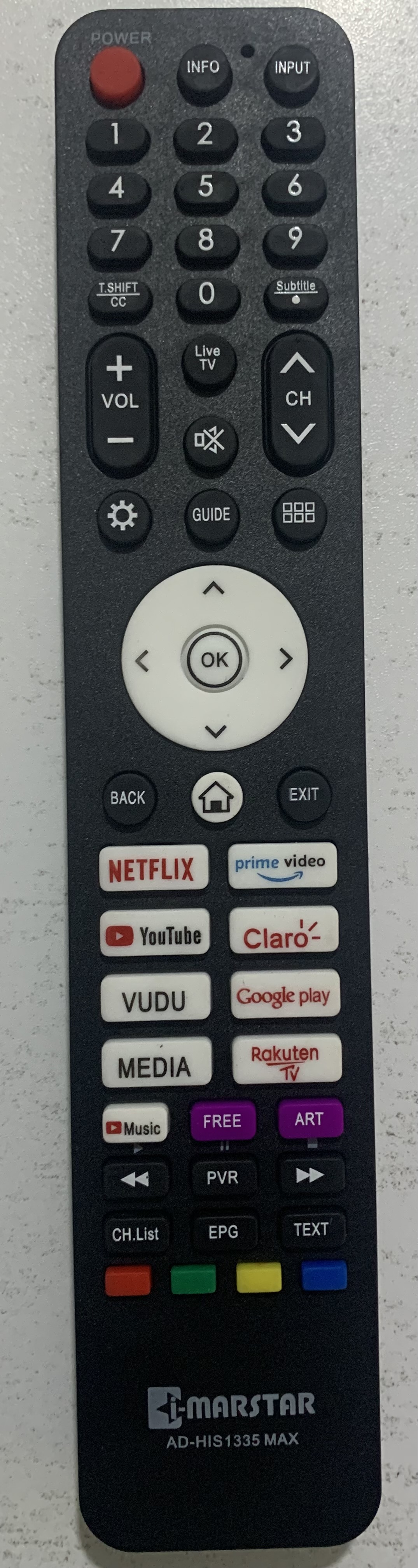 Hisense  Universal Smart TV Remote (compatible with all hisense TV’s)