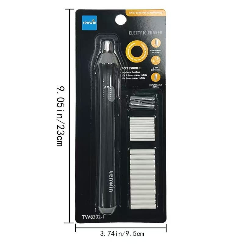 Electric Eraser Set Pencil Eraser- With 22 Eraser Replacements