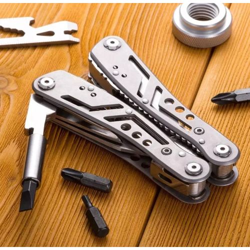 24 In 1 Multi Utility Pocket Knife Swiss Army Survival Camping Hunting + Case