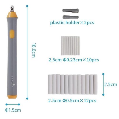 Electric Eraser Set Pencil Eraser- With 22 Eraser Replacements