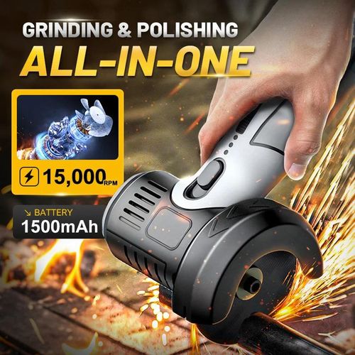 12V Mini Angle Grinder with Cutting DiscTime-limited Special，UK standard plug