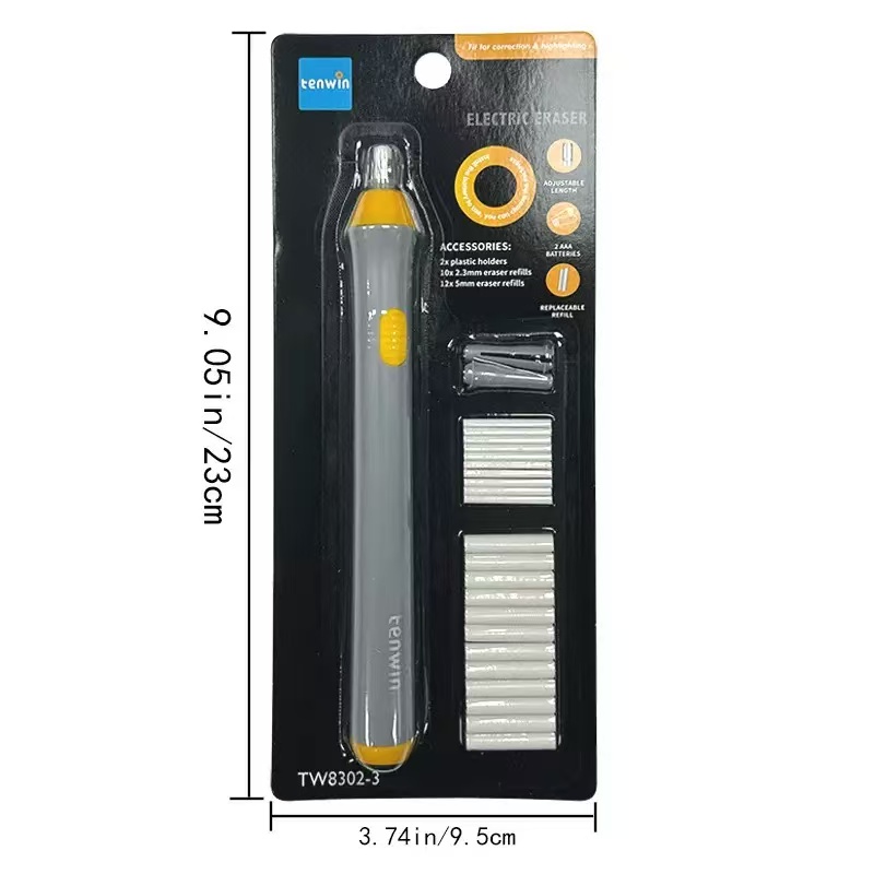 Electric Eraser Set Pencil Eraser- With 22 Eraser Replacements