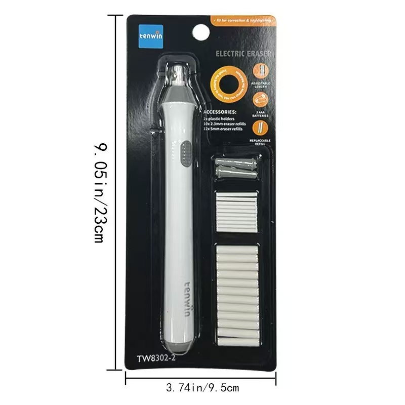 Electric Eraser Set Pencil Eraser- With 22 Eraser Replacements