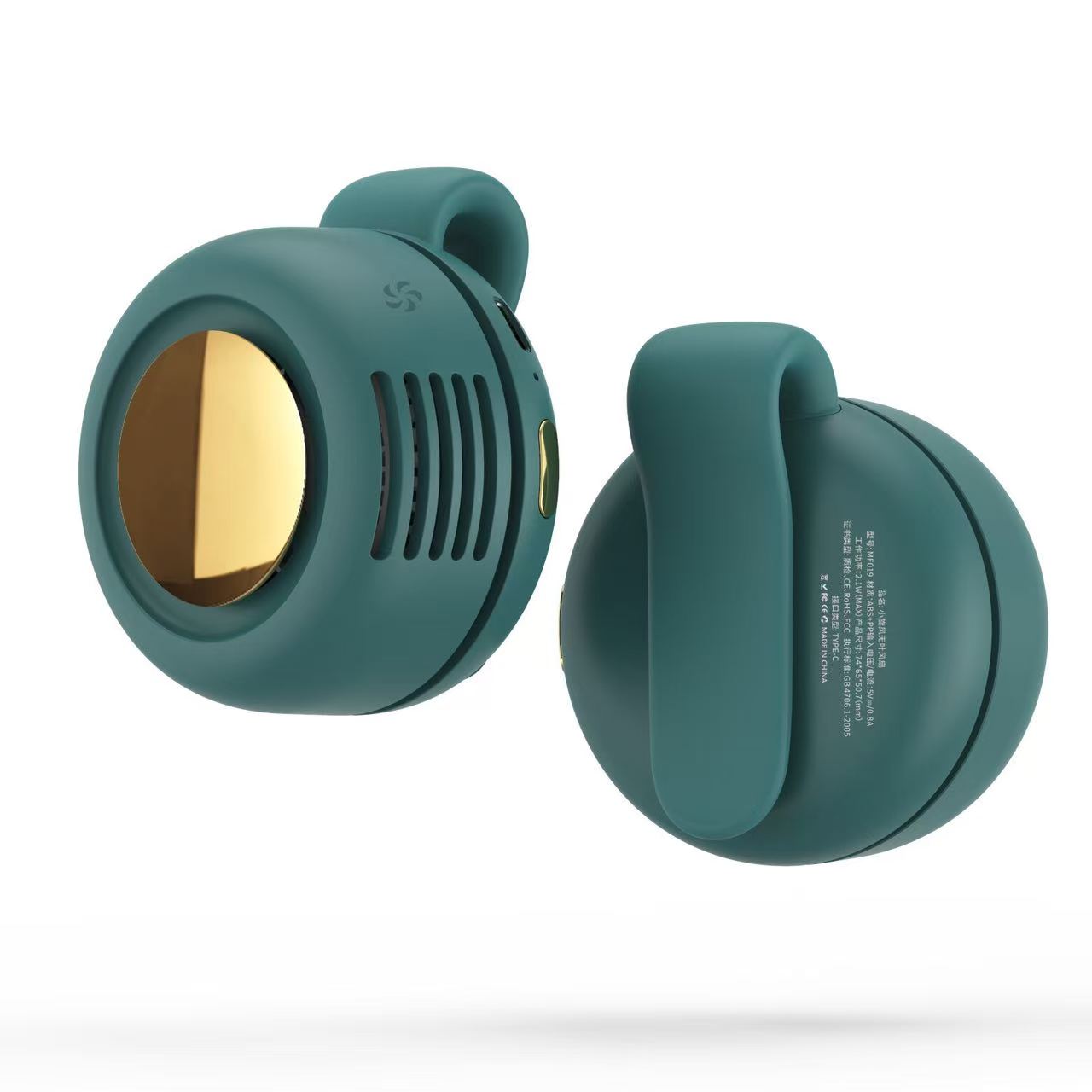 2025 New Clip-on Bladeless Fan to bags, strollers, desks, cloths and so on
