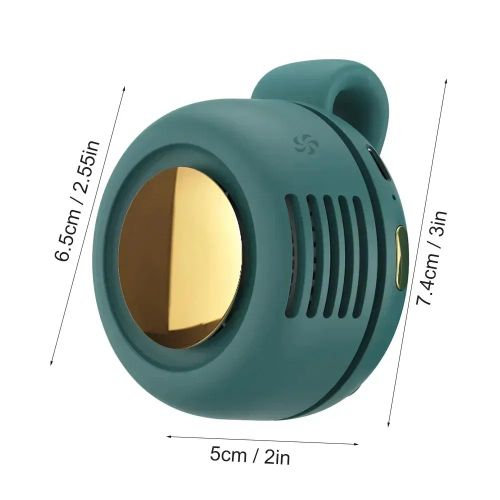 2025 New Clip-on Bladeless Fan to bags, strollers, desks, cloths and so on