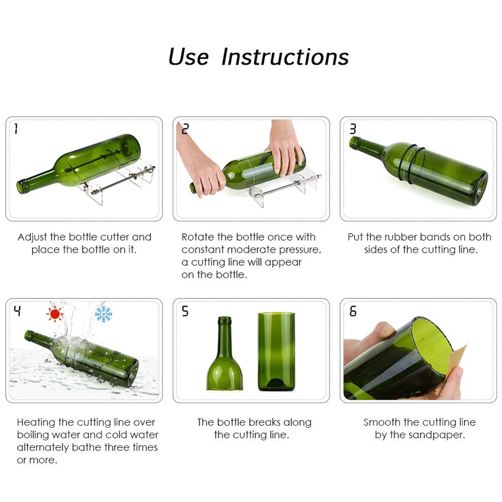 Glass Bottle Cutter DIY Tool