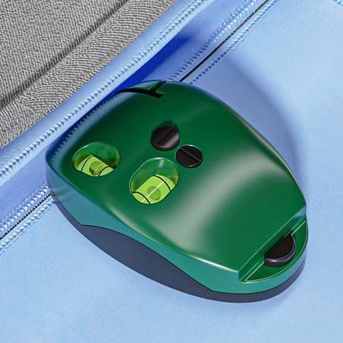 High Precision Green Infrared Laser Level - 20m Range, Magnetic Base, Right Angle, Compact Tool