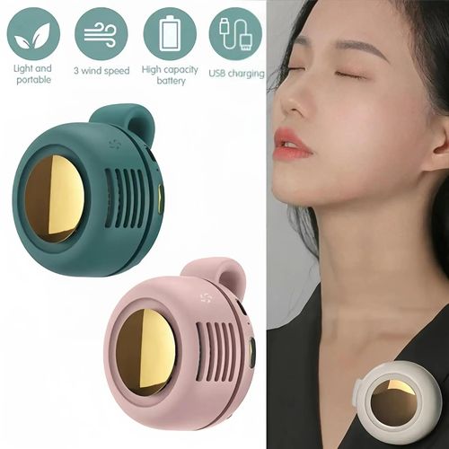 2025 New Clip-on Bladeless Fan to bags, strollers, desks, cloths and so on
