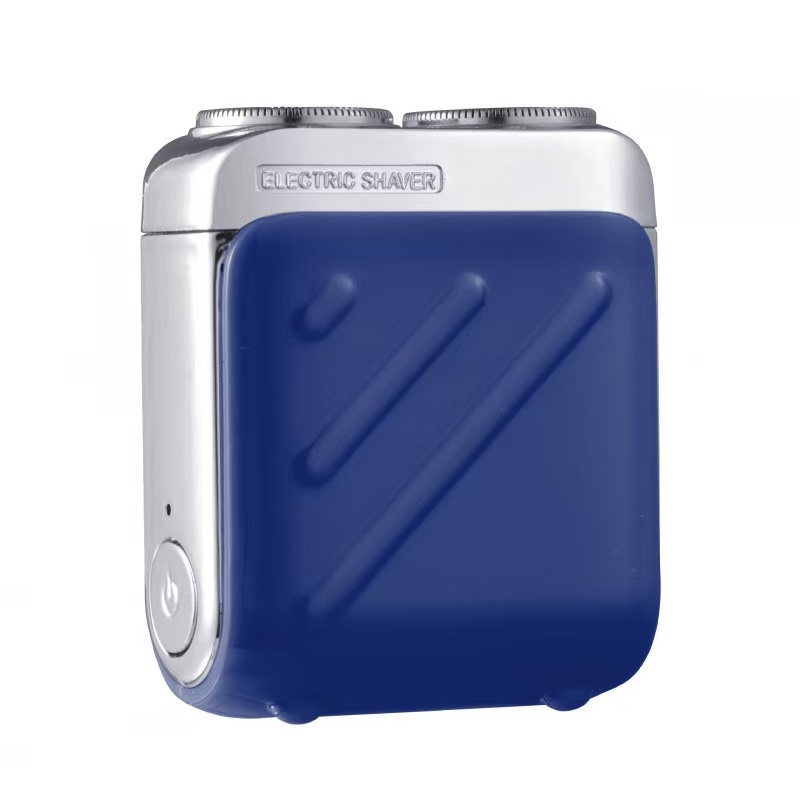 Mini Portable Electric Shaver for Men - Twin Blade, IPX7 Waterproof,  Rechargeable