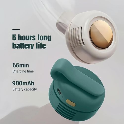 2025 New Clip-on Bladeless Fan to bags, strollers, desks, cloths and so on