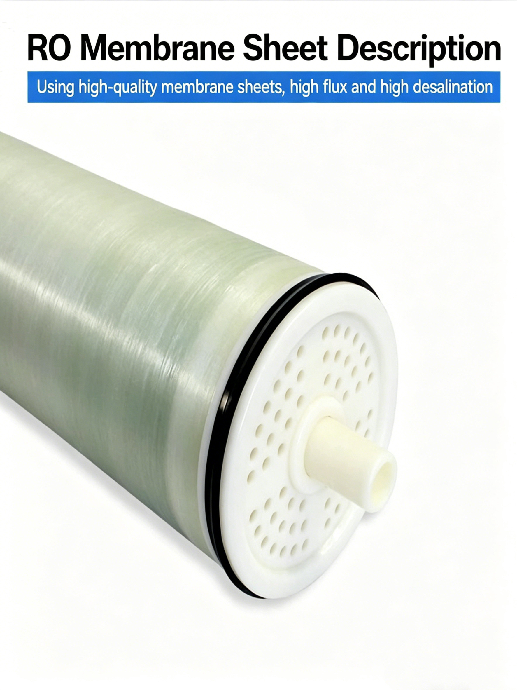RO Reverse Osmosis Membrane 4040 Special Membrane Filter Cartridge for Industrial Pure Water Equipment BW-8040 Reverse Osmosis Membrane Element