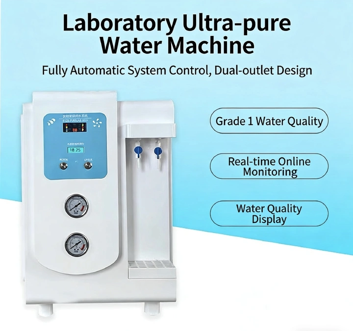 Laboratory ultrapure water machine, distilled water machine, biochemical water purifier, medical deionized water equipment, reverse osmosis pure water system