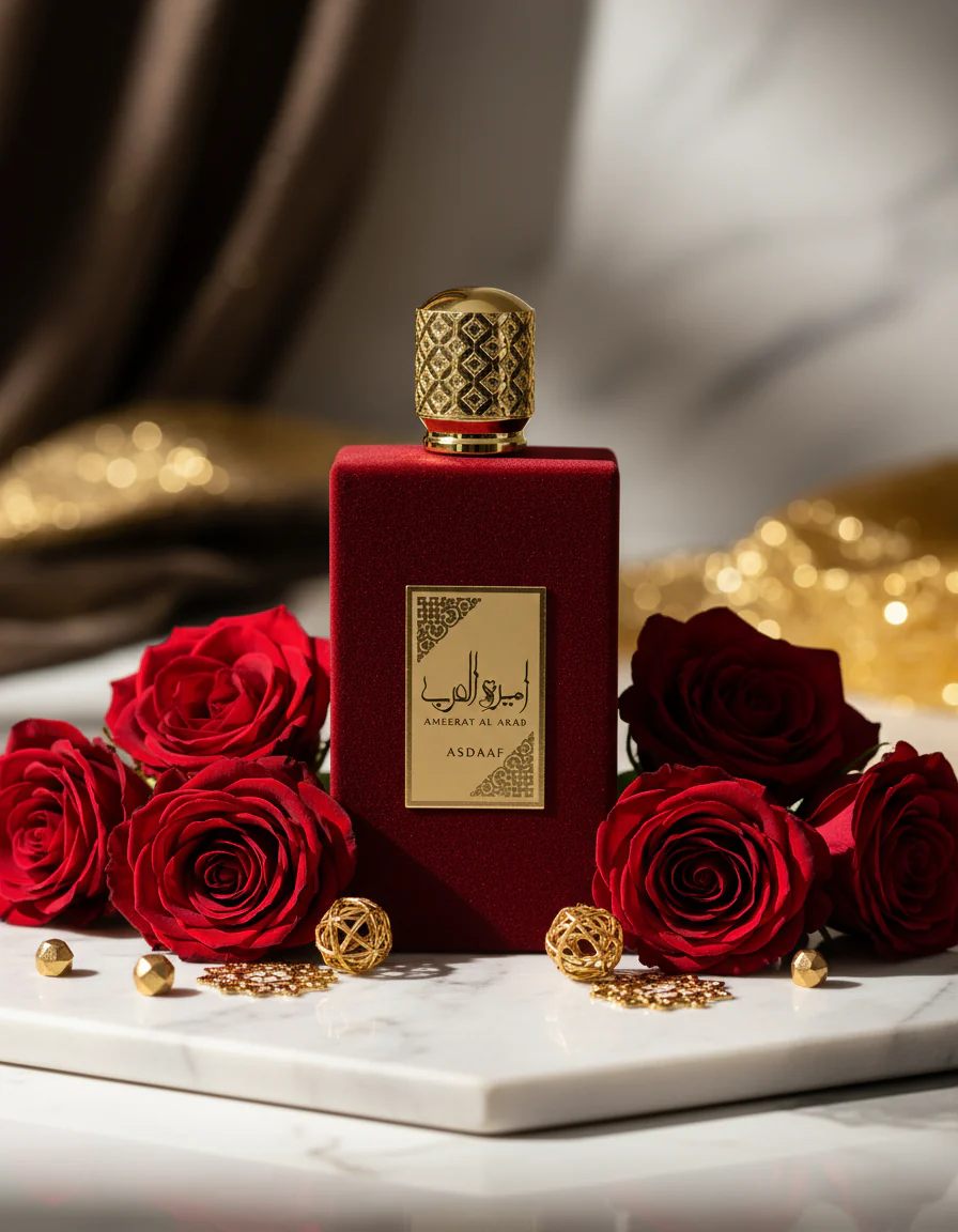 Ameerat Al Arab Perfume 100ml (3.4 oz) EDP - Original Ameerat Al Arab for Women - Long Lasting Floral, Fruity & Musky Arabian Scent MOKS