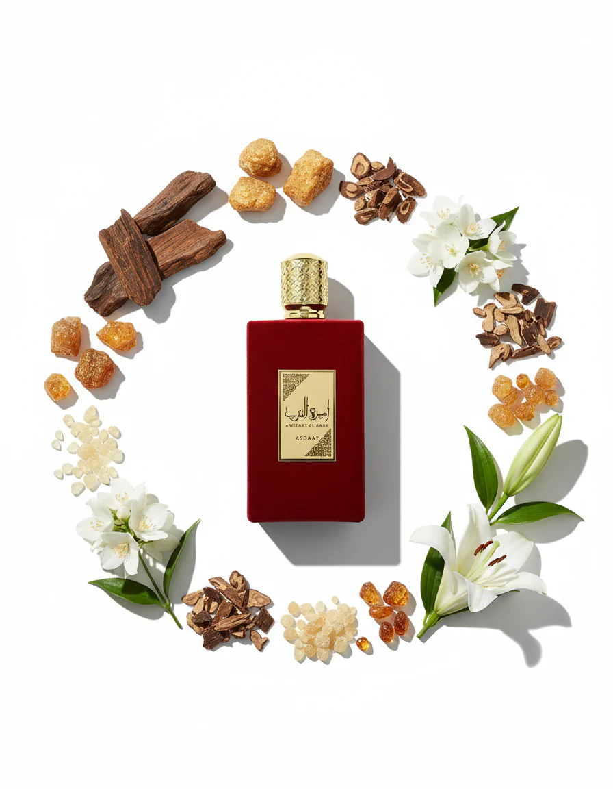 Ameerat Al Arab Perfume 100ml (3.4 oz) EDP - Original Ameerat Al Arab for Women - Long Lasting Floral, Fruity & Musky Arabian Scent MOKS