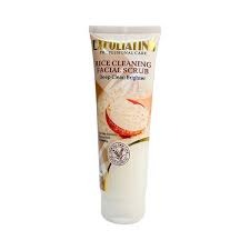 Fruit of the Wokali Rice Cleaning Facial Scrub 120ml - Exfoliating Professional Care Deep Clean Facial Scrub, Dead Skin & Acne Removing Scrub MOKS