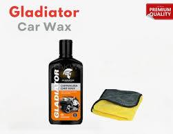 Gladiator Carnauba Car Wax Shine USA Formula