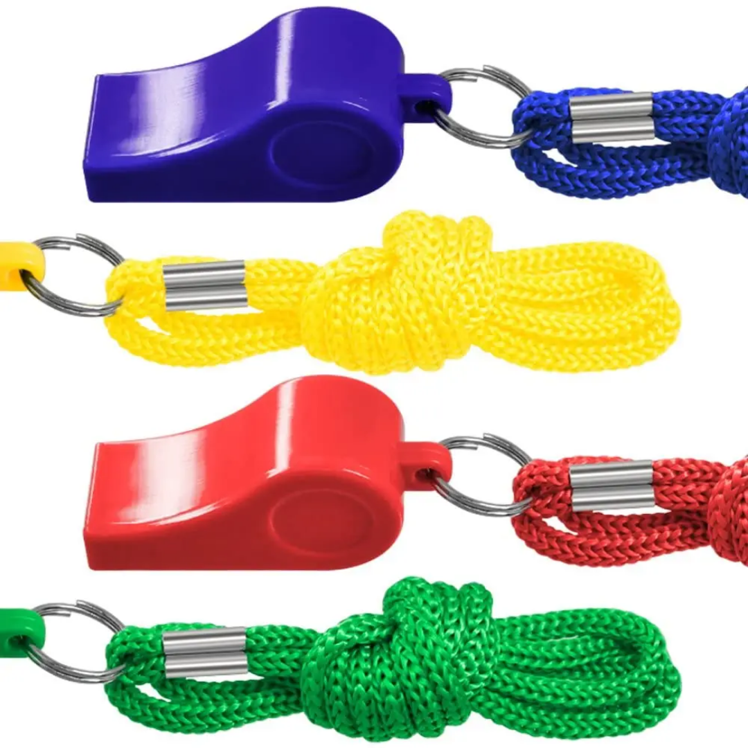 Pcs Plastic Referee Sports Game Whistles High-frequency Dolphin Professional Outdoor Basketball Football Soccer Volleyball Referee Whistle Military Training Whistle