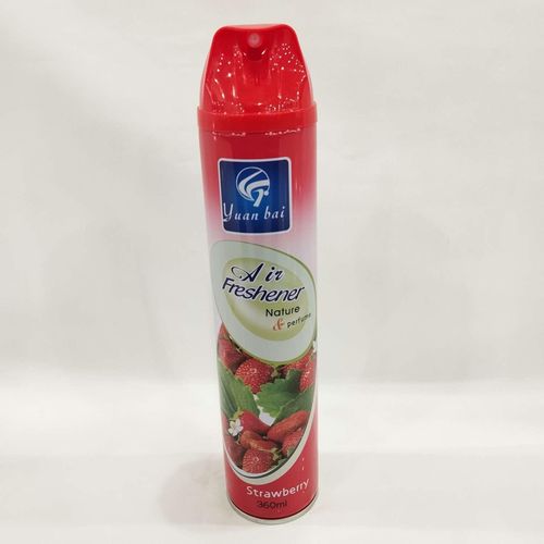 Yuan Bai Nature & Perfume Air Freshener – Long-Lasting Aroma Mist Spray for Home, Car, Office, Toilet & Closet Various Scents available Strawberry, Lemon, Lavender, Jasmine, Cocktail fruit, Apple