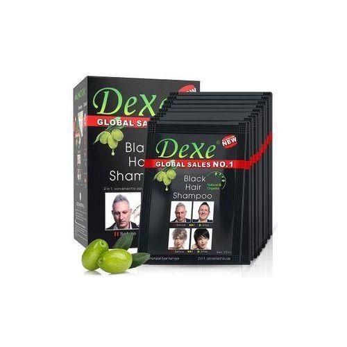 Dexe Dexe Black Hair Shampoo 25ml x10 - Natural Herbal Formula for All Hair Types