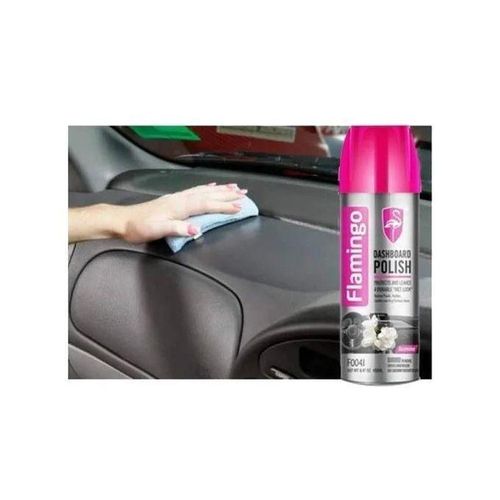 Flamingo Multipurpose Dashboard Polish Cleaner Wipes, Restores Natural Finish, UV Protection, Lint-Free