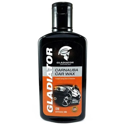 Gladiator Carnauba Car Wax Shine USA Formula
