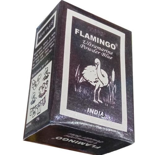 *Flamingo 25g×24 ULTRAMARINE LAUNDRY BLUE POWDER _ Whitens Fabrics, Removes Stains, Eliminates Parasites, Odours & Revives Colours*