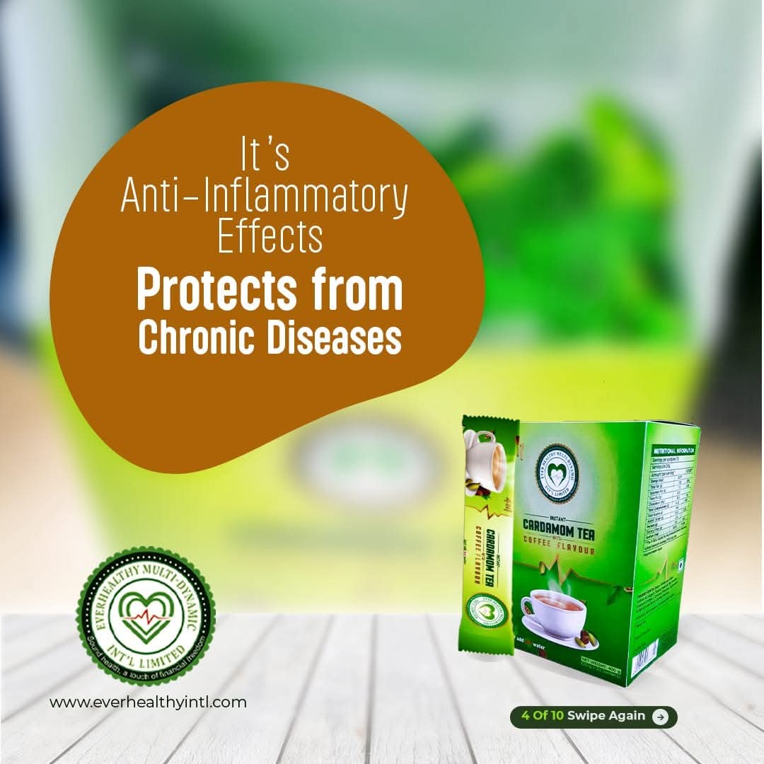 Cardamon Tea With Coffee Flavour Everhealthy Multi-dynamic International