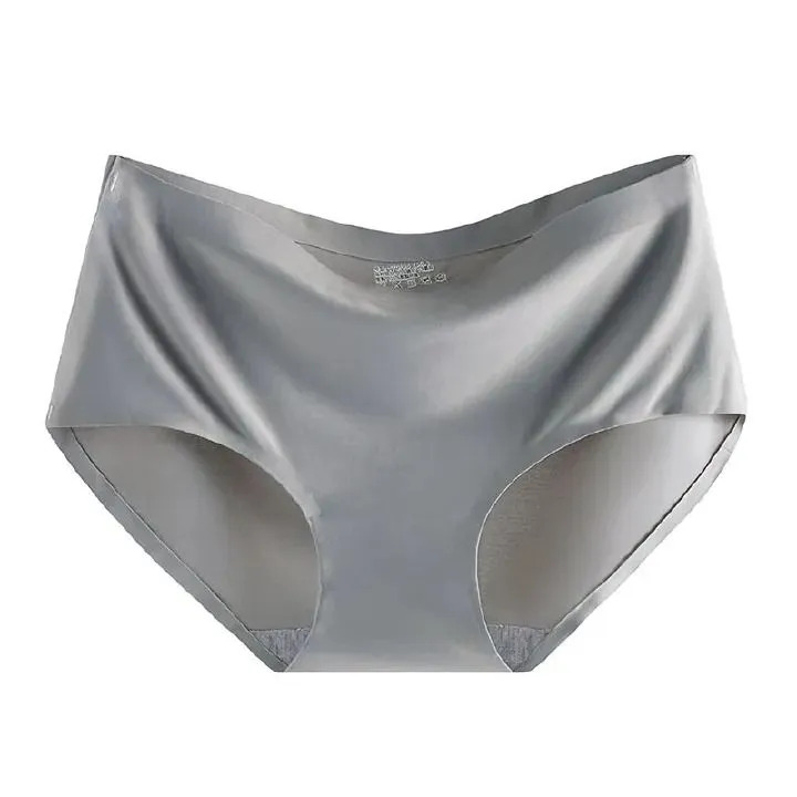 3 Pcs Underwear panties Non-trace Cotton Midwaist briefs Women Anti-bacterial Breathable Comfortable lingerie Seamless women clothes