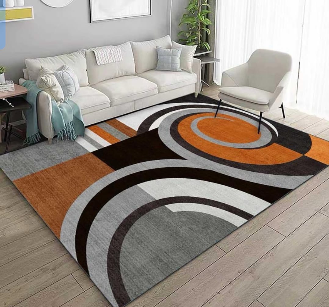 3D carpets  made from high-quality materials that offer a plush and soft feel underfoot, enhancing comfort
. Size 5*8