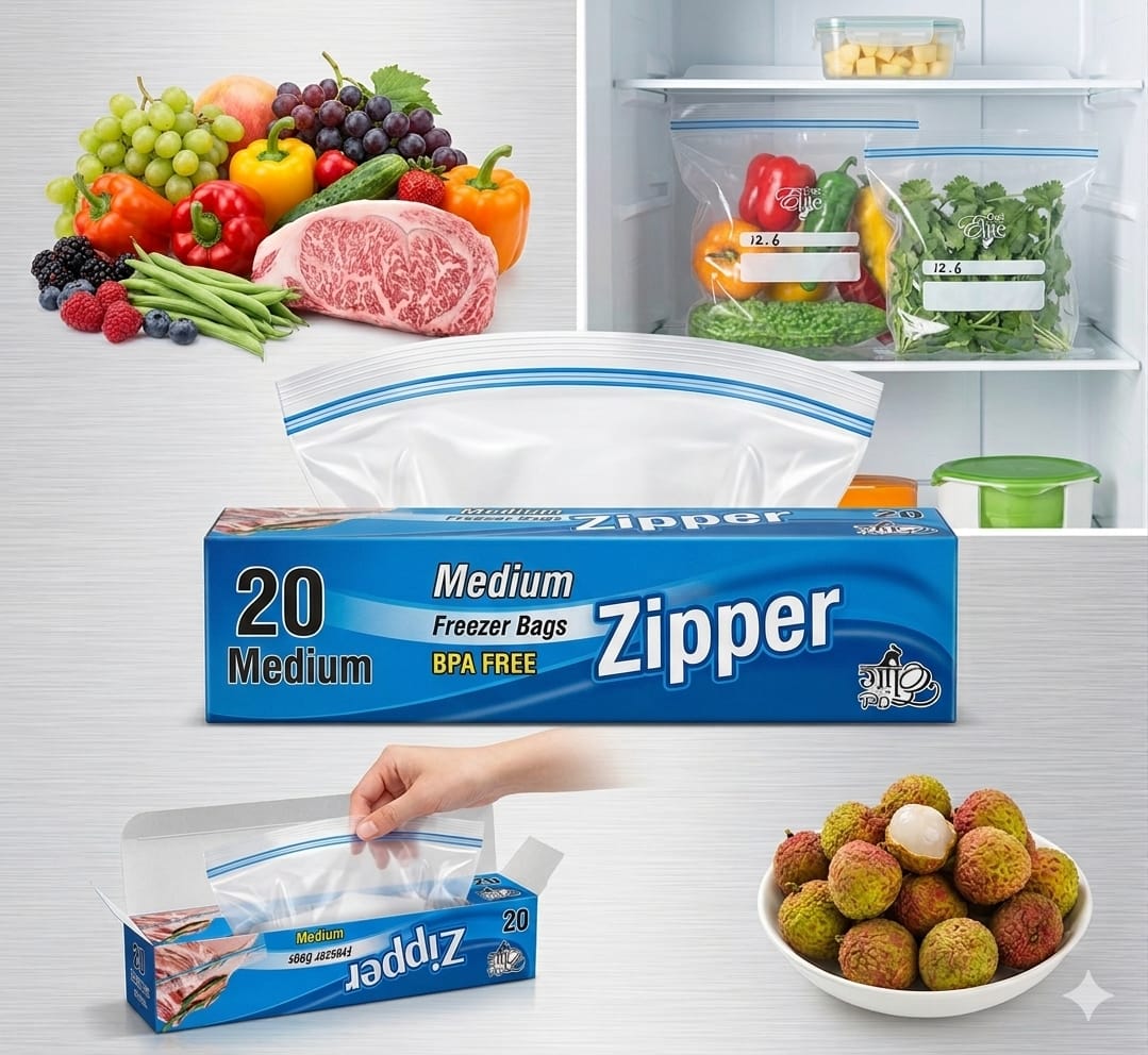 ZIPPER BAG – MEDIUM SIZE