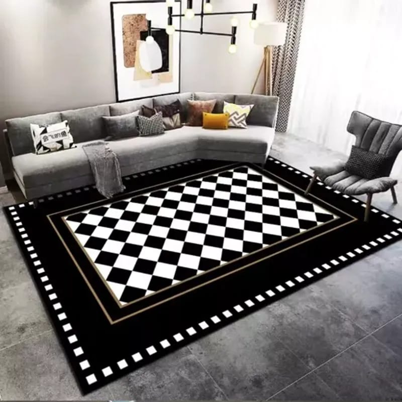 3D carpets  made from high-quality materials that offer a plush and soft feel underfoot, enhancing comfort
. Size 5*8