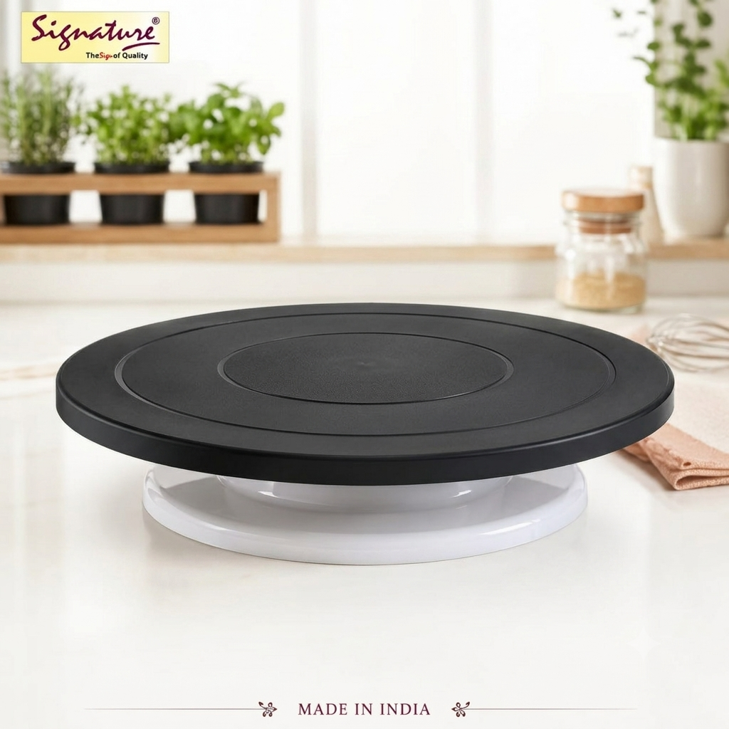 Cake Turntable – Rotating Cake Decorating Stand for Perfect Icing & Frosting
