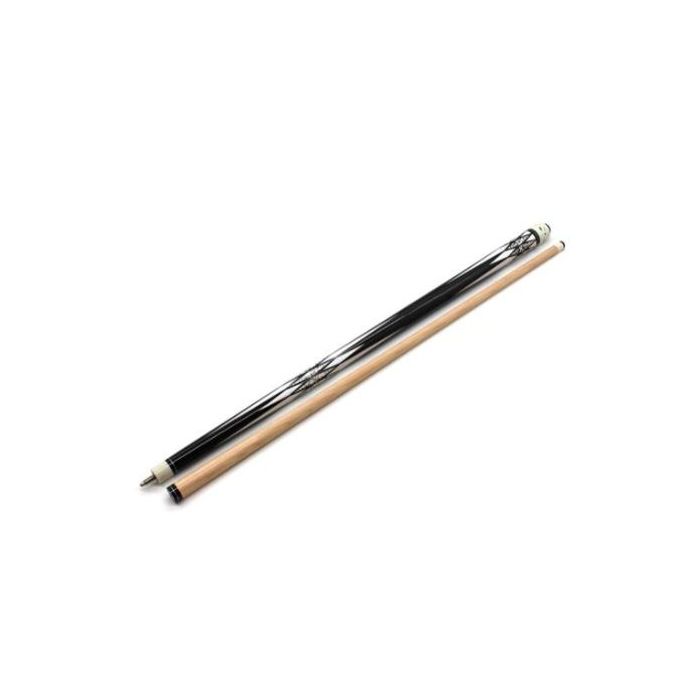 Premium Pathline 58" American Pool Cue Stick - Professional 2-Piece Hardwood Maple Billiard Cue with Intricate Decals