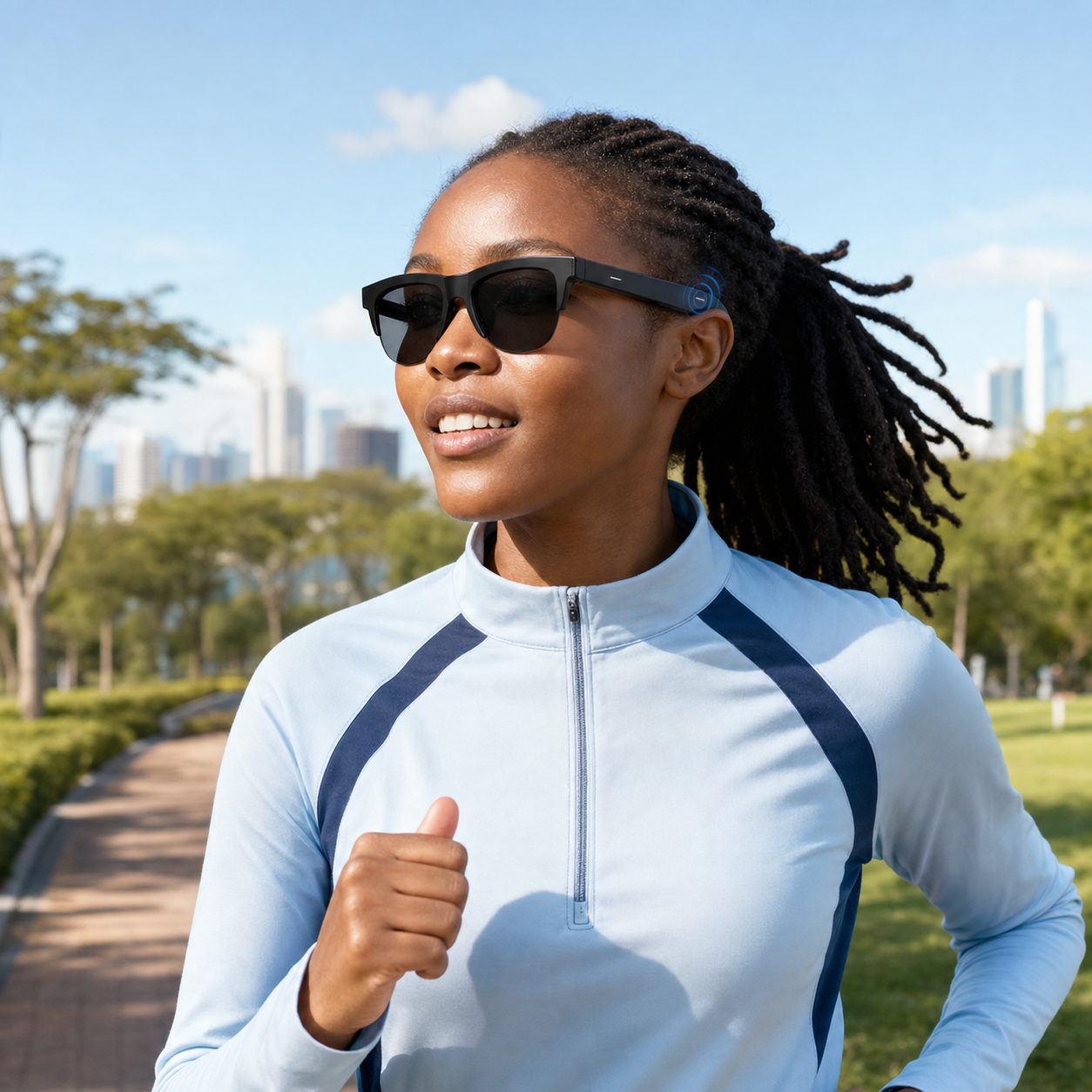 Bluetooth Color-changing Smart Glasses - Air Conduction Calls & Music with UV Protection