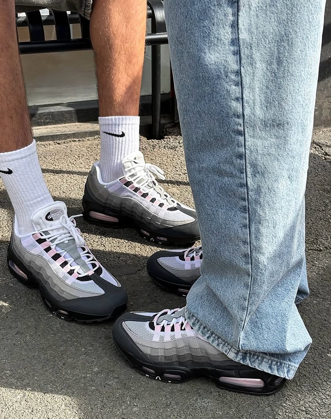 NEW ARRIVAL AIR MAX 95 ''PINK FOAM'' MEN's Shoes Sneakers ;Authentic & Best Quality Men's Shoes Airmax Unisex Sneakers