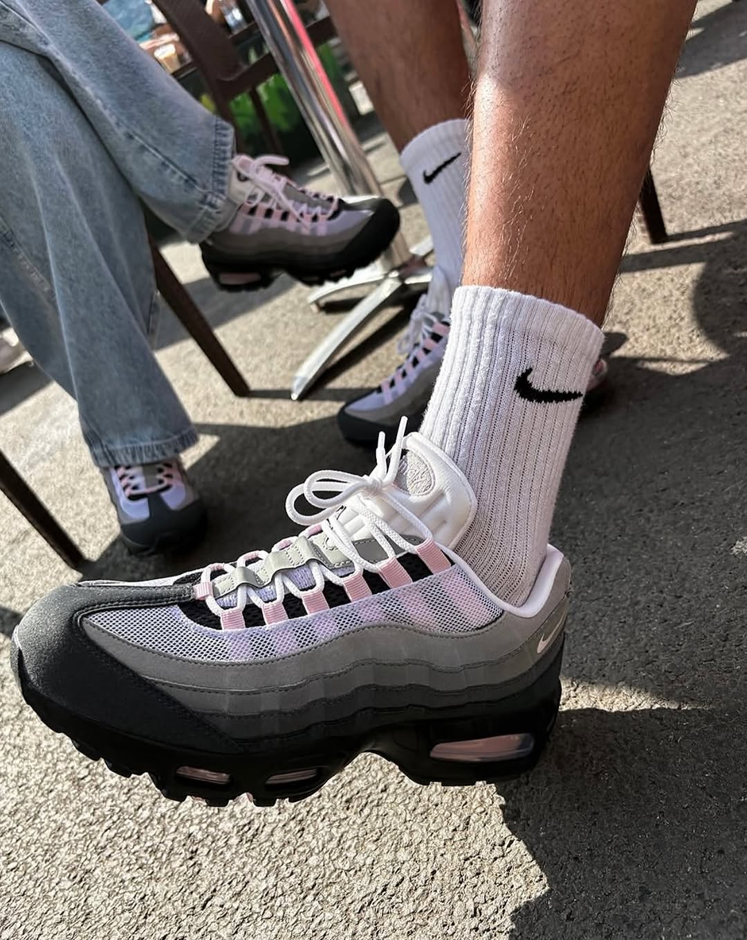 NEW ARRIVAL AIR MAX 95 ''PINK FOAM'' MEN's Shoes Sneakers ;Authentic & Best Quality Men's Shoes Airmax Unisex Sneakers