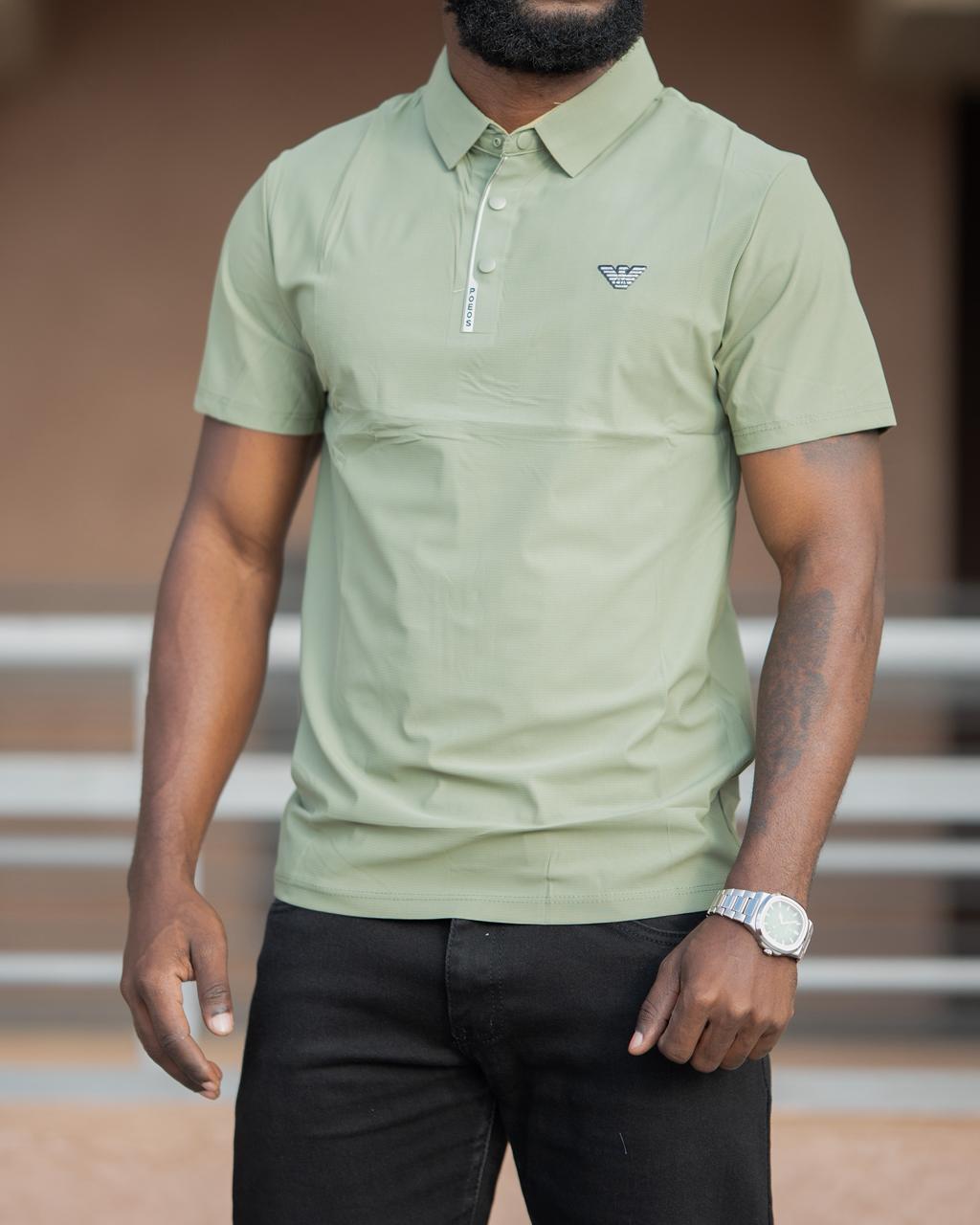 High Quality Men's Fashion Boutique Cotton Polo T-Shirts; New Arrivals Logo Embroidered Short Sleeved Men's Clothing T-Shirts / Solid Color Shirts