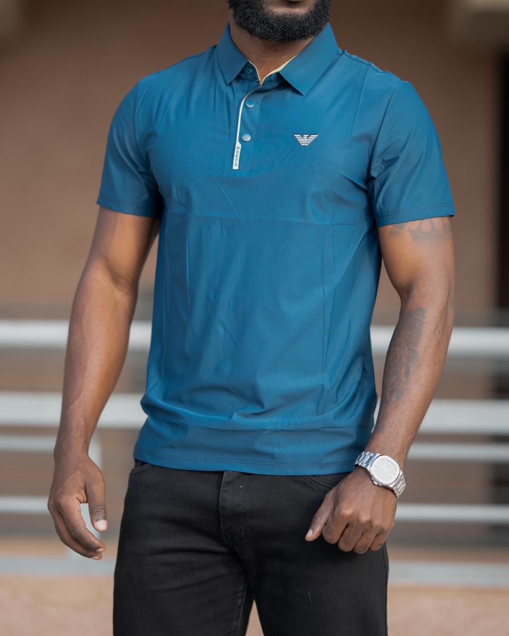 High Quality Men's Fashion Boutique Cotton Polo T-Shirts; New Arrivals Logo Embroidered Short Sleeved Men's Clothing T-Shirts / Solid Color Shirts