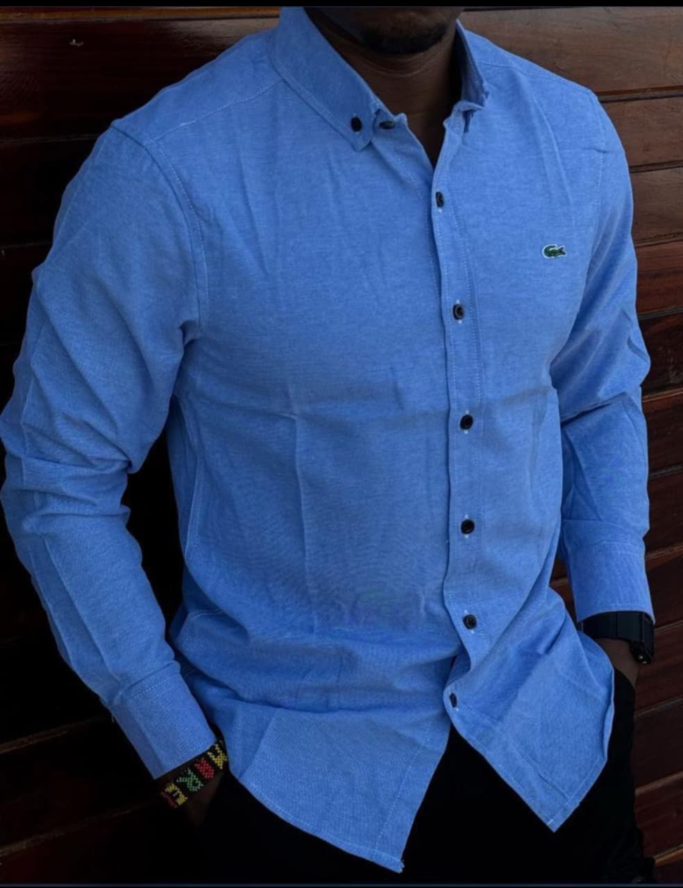 OFFER!!! High Quality Men's Casual Long Sleeved Cotton Shirts; New Arrivals Button Down Men's Clothing T-Shirts / Solid Color Shirts