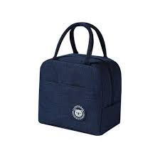Modern Trending portable insulated thermal lunch tote bag designed for carrying meals and snacks to work, school, or picnics.